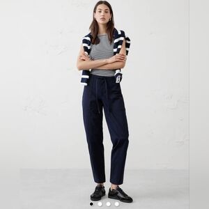 Banana Republic Factory Dark Blue Cropped Pants